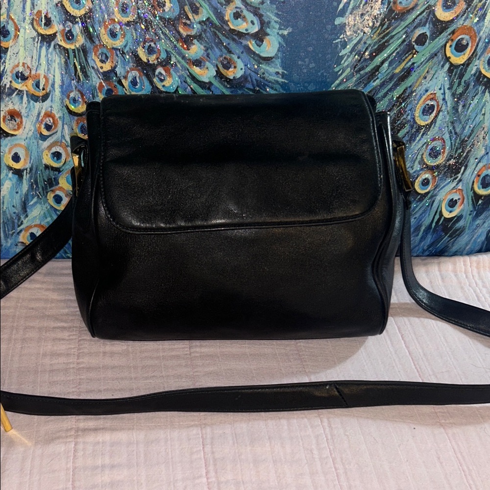 Vintage Dillard’s Black Shoulder Bag